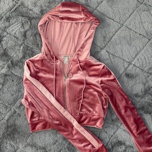 Velour Tracksuit Top